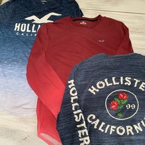 Hollister long sleeve bundle